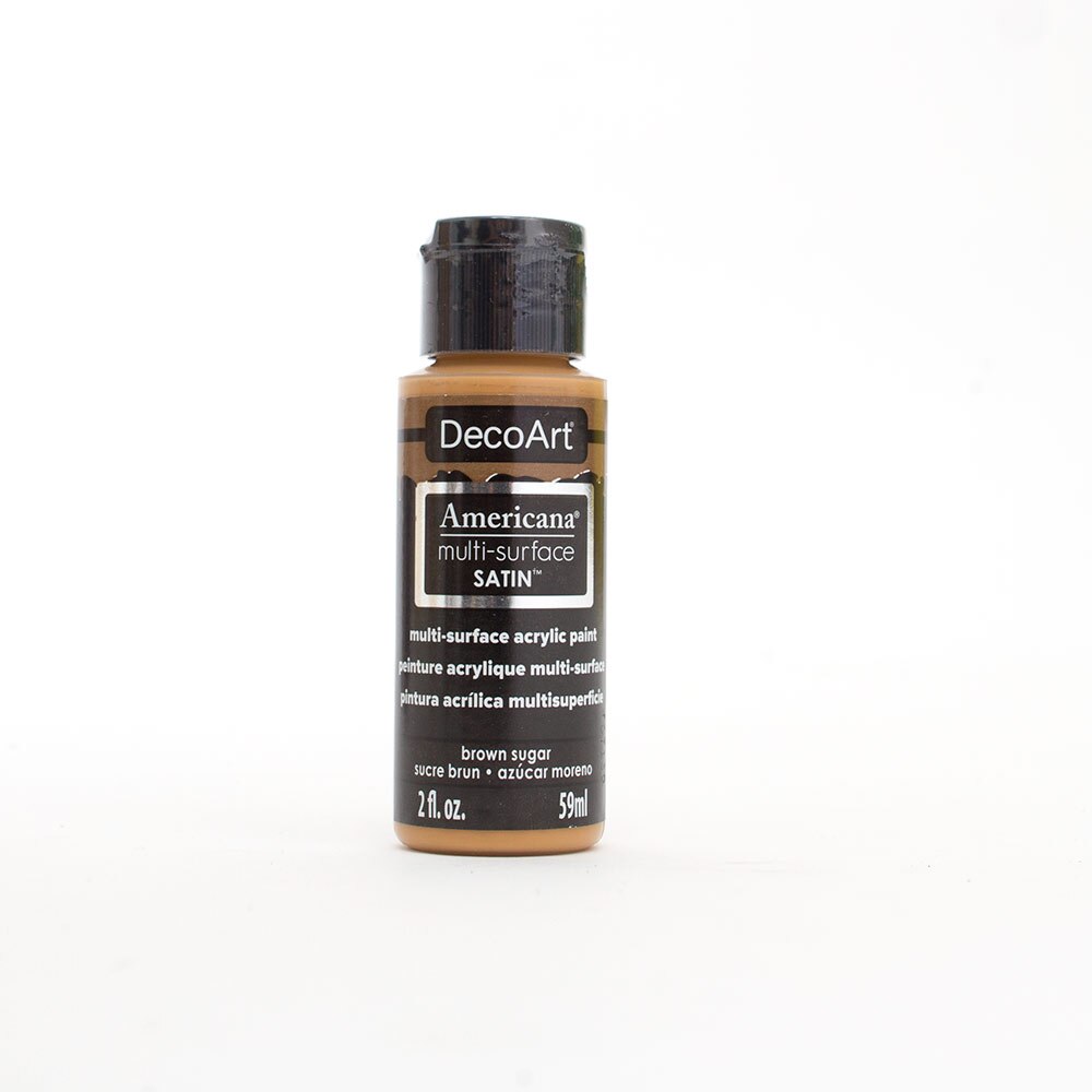 Americana, Acrylic, Art & School, Multi-surface, Paint, 2 ounce, 45270, Brown Sugar